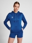 Preview: Damen Hoodie Hummel Core XK Poly Sweat - Blau